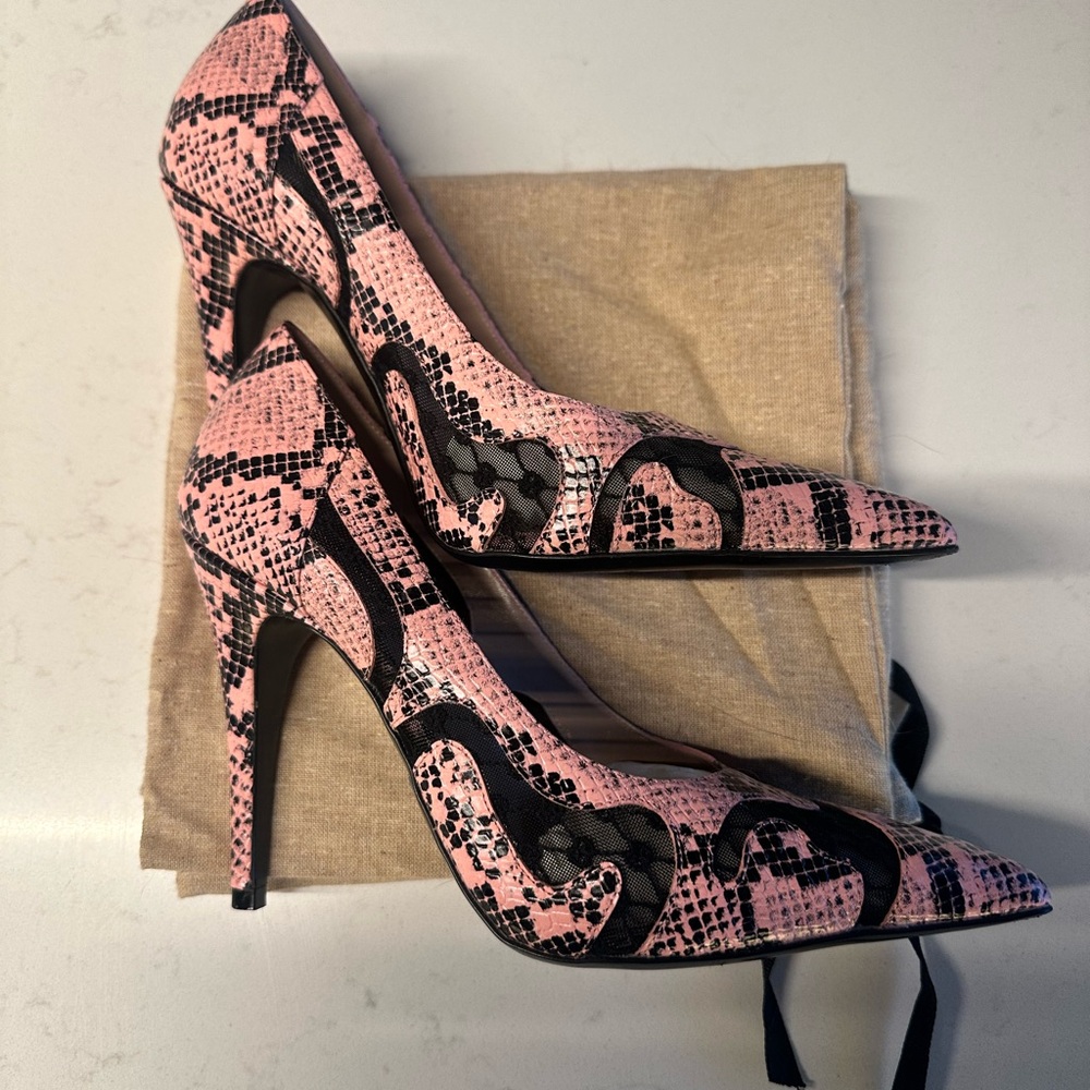 Gucci Python Pumps - image 3